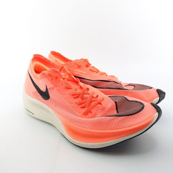 Mens Nike Zoomx Vaporfly Next% Bright Mango Running Shoes AO4568 800 Size 15 - Picture 7 of 11